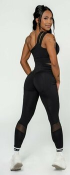 Fitness-undertøj Nebbia High Support Sports Bra INTENSE Asymmetric Black M Fitness-undertøj - 6