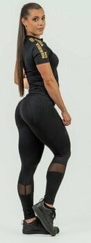 Fitness nadrág Nebbia High Waist Push-Up Leggings INTENSE Heart-Shaped Black M Fitness nadrág - 4