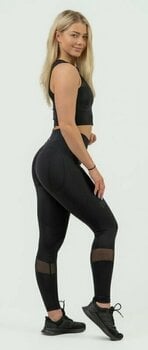 Fitness Trousers Nebbia High Waist Push-Up Leggings INTENSE Heart-Shaped Black M Fitness Trousers - 6