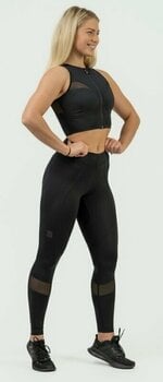 Fitness-bukser Nebbia High Waist Push-Up Leggings INTENSE Heart-Shaped Black L Fitness-bukser - 5
