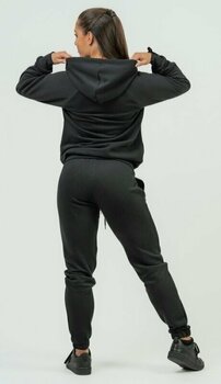 Fitness-sweatshirt Nebbia Classic Zip-Up Hoodie INTENSE Signature Black XS Fitness-sweatshirt - 5