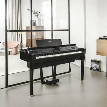 Piano digital Yamaha CVP-909B Black Piano digital - 6