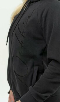 Trainingspullover Nebbia Classic Zip-Up Hoodie INTENSE Signature Black M Trainingspullover - 3