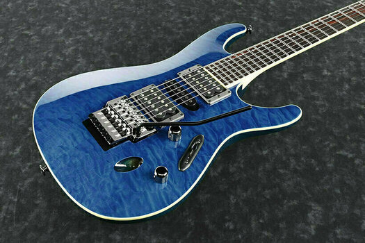 Elektrisk gitarr Ibanez S6570Q-NBL Natural Blue - 2