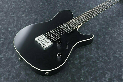 Electric guitar Ibanez FR6UCS Prestige Uppercut Black Flat - 2