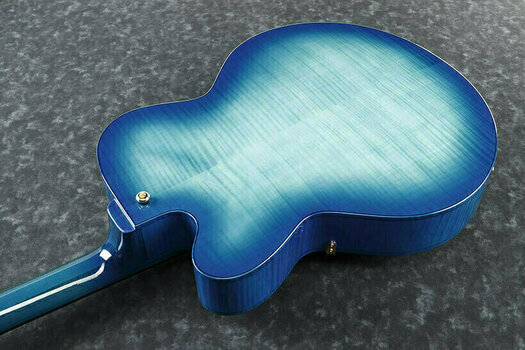 Semi-akoestische gitaar Ibanez AFC155-JBB Jet Blue Burst - 3