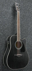 Elektroakustična dreadnought Ibanez AW84CE-WK Weathered Black Open Pore Elektroakustična dreadnought - 1