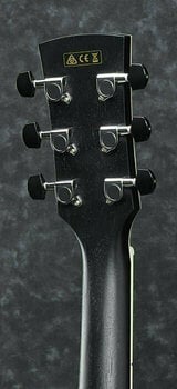 electro-acoustic guitar Ibanez AW84CE-WK Weathered Black, Open Pore (Damaged) - 6