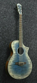 Jumbo elektro-akoestische gitaar Ibanez AEWC32FM-GBL - 2