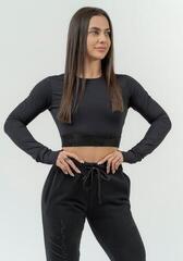 Treenihousut Nebbia High-Waist Joggers INTENSE Signature Black M Treenihousut - 2