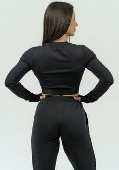 Fitness spodnie Nebbia High-Waist Joggers INTENSE Signature Black M Fitness spodnie - 4