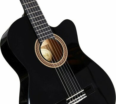 Klassisk guitar Valencia VC104TC 4/4 Black - 6