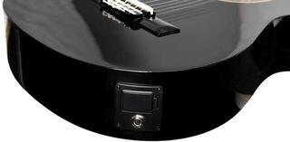 Classical Guitar with Preamp Valencia VC104TCE 4/4 Black Classical Guitar with Preamp - 5