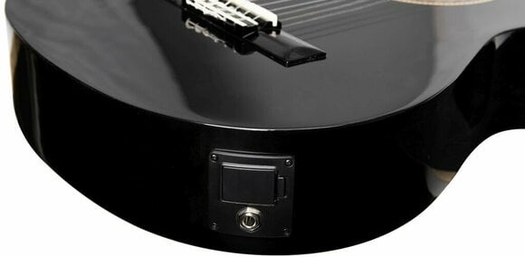 Klasická kytara s elektronikou Valencia VC104TCE 4/4 Black - 6