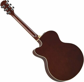 Guitare Jumbo acoustique-électrique Yamaha CPX600 Old Violin Sunburst - 2