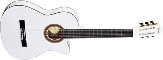 Classical guitar Valencia VC104TC 4/4 White Classical guitar - 2