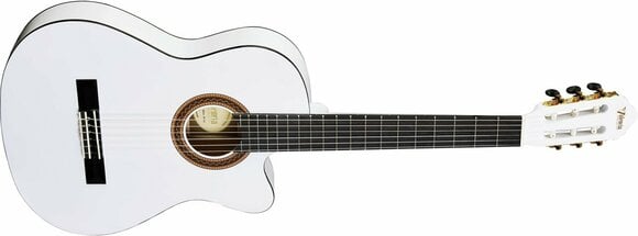 Classical guitar Valencia VC104TC 4/4 White - 3