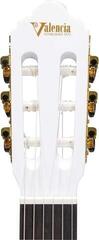 Classical guitar Valencia VC104TC 4/4 White Classical guitar - 5