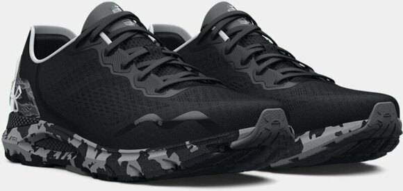 Cestná bežecká obuv Under Armour Men's UA HOVR Sonic 6 Camo Running Shoes Black/Black/Gray Mist 43 Cestná bežecká obuv - 4