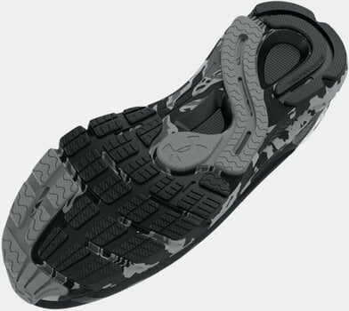 Chaussures de course sur route Under Armour Men's UA HOVR Sonic 6 Camo Running Shoes Black/Black/Gray Mist 45 Chaussures de course sur route - 5