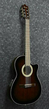 Guitarra clássica com pré-amplificador Ibanez GA35TCE-DVS 4/4 Dark Violin Sunburst - 2