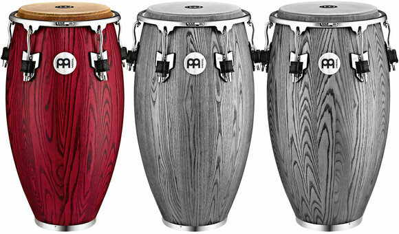 Congas Meinl WCO11VR-M Woodcraft Congas Vintage Red Matte - 2