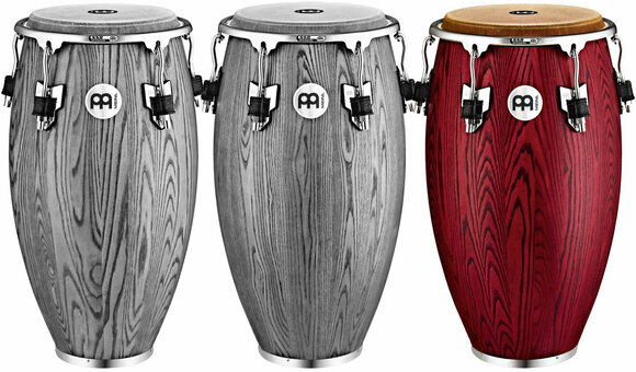 Congas Meinl WCO1212VR-M Woodcraft Congas Vintage Red Matte - 2
