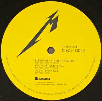Disque vinyle Metallica - 72 Seasons (2 LP) - 5