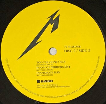 Disque vinyle Metallica - 72 Seasons (2 LP) - 7