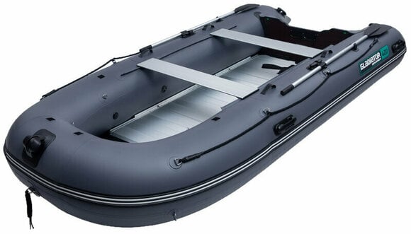 Uppblåsbar båt Gladiator Uppblåsbar båt C420AL 420 cm Dark Gray - 2