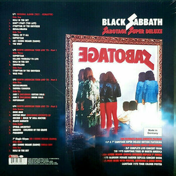 Disque vinyle Black Sabbath - Sabotage (Super Deluxe Box Set) (5 LP) - 3