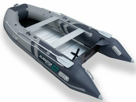 Inflatable Boat Gladiator Inflatable Boat C370AL 370 cm Light Dark Gray - 2