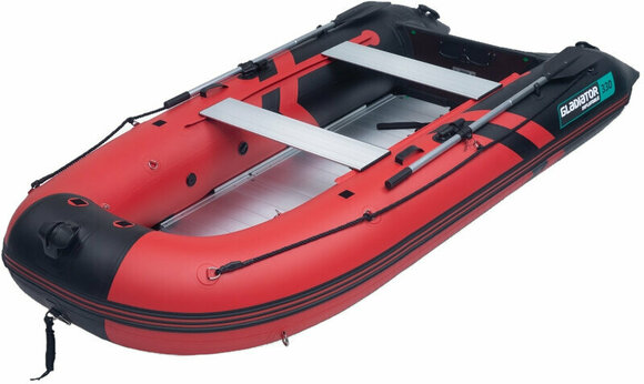 Uppblåsbar båt Gladiator Uppblåsbar båt C330AL 330 cm Red/Black - 4