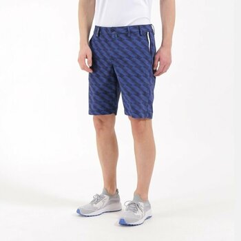 Šortky Chervo Mens Gag Shorts Blue Pattern 48 - 3