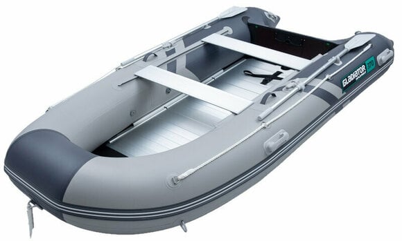 Inflatable Boat Gladiator Inflatable Boat B370AL 370 cm Light Dark Gray - 2