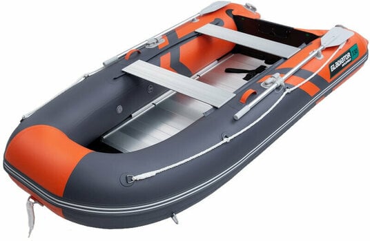Inflatable Boat Gladiator Inflatable Boat B330AL 330 cm Orange/Dark Gray - 2
