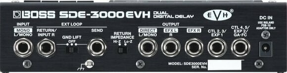 Guitar Effect Boss SDE-3000 EVH - 4