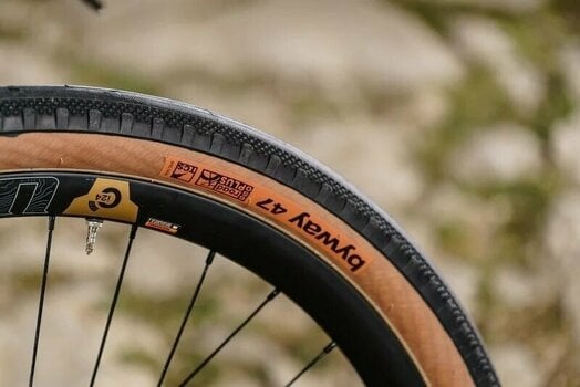 Trekking bike tyre WTB Byway 29/28" (622 mm) Black/Tanwall Trekking bike tyre - 5
