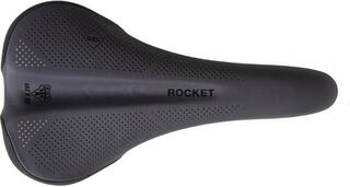 Sillín WTB Rocket Medium Cromoly Saddle Black Medium 142 mm CroMo Sillín - 2