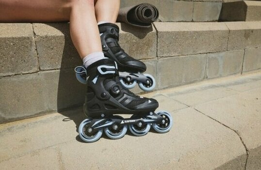 Roller Skates Rollerblade Macroblade 84 BOA W Black/Powder Blue 40 Roller Skates - 7