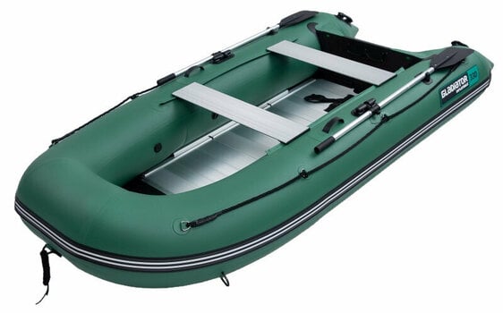 Inflatable Boat Gladiator Inflatable Boat B420AL 420 cm Green - 2
