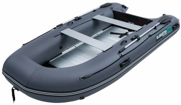 Inflatable Boat Gladiator Inflatable Boat B420AL 420 cm Dark Gray - 2