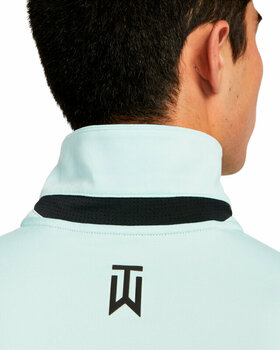 Koszulka Polo Nike Dri-Fit Tiger Woods Mens Striped Golf Polo Jade Ice/Geode Teal/Summit White/Black L - 4