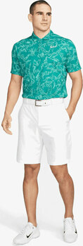 Polo-Shirt Nike Dri-Fit ADV Tiger Woods Mens Golf Polo Geode Teal/White 2XL - 7