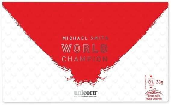 Βελάκια Unicorn Michael Smith World Champion Tungsten 90% Steeltip 21 g Βελάκια - 5