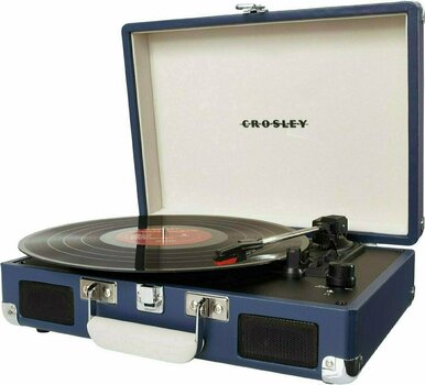 Portable грамофон Crosley Cruiser Deluxe Blue - 3