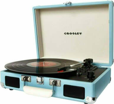 Přenosný gramofon
 Crosley Cruiser Deluxe Turquoise - 2