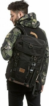 Lifestyle Rucksäck / Tasche Meatfly Scintilla Backpack Black 26 L Rucksack - 5