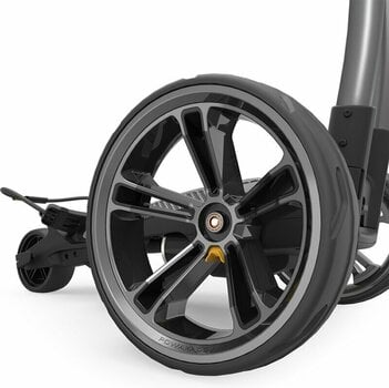 Wózek golfowy elektryczny PowaKaddy CT8 GPS EBS Electric Golf Trolley Premium Gun Metal Metallic Wózek golfowy elektryczny (Jak nowe) - 21