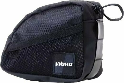 Kolesarske torbe Woho X-Touring Top Tube Bag Mini Bike Frame Bag Cyber Camo Diamond Black - 2